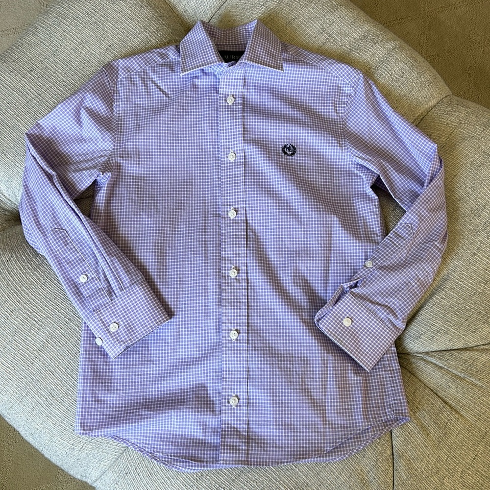 Ralph Lauren Button Down, long Sleeve, Collared Dress Shirt